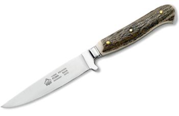 Puma Bock Stag German Made Hunting Knife with Leather Sheath