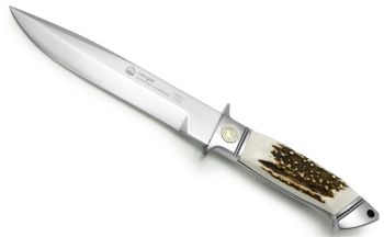 Puma Cougar Stag German Made Hunting Knife with Leather Sheath