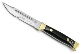 Puma Falknersheil II Micarta German Made Falcon Hunting Knife with Leather Sheath