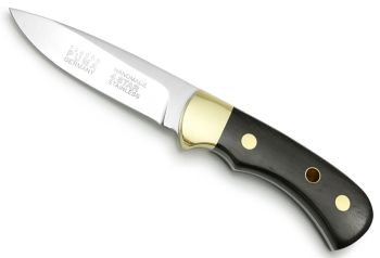 Puma 4 Star Nicker Grenadill Wood German Made Hunting Knife with Leather Sheath