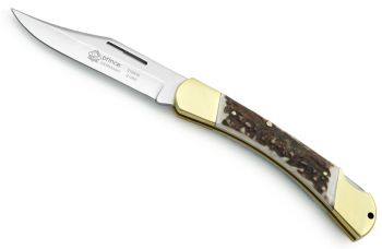 PUMA Prince Natural Staghorn Handles German Made Folding Hunting Knife