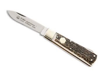 Puma Jagdtaschenmesser I Stag Handle German Made Hunting Pocket Knife