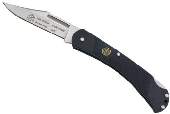 Puma SGB Whitetail Featherweight Black G10 Folding Pocket Knife with Pocket Clip