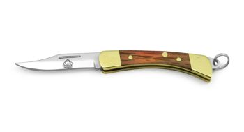 Puma Mini Game Warden (Miniature Knife) Wood German Made Folding Hunting Knife