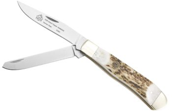 Puma SGB Grand Trapper Staghorn Folding Hunting Knife