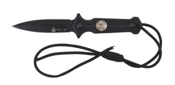 Puma SGB Black 8" Boot Knife with Kydex Sheath