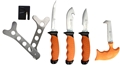 Puma XP 6 Piece Packable Game Processing Knife Set with Butcher's Apron