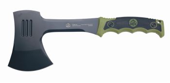 Puma XP Packable Camping Hatchet with Green Rubber Handle