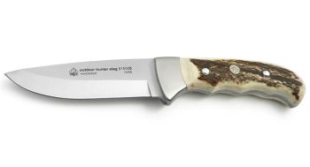 Puma IP Outdoor Hunter Stag Spanish Made Hunting Knife with Leather Sheath