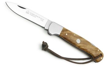 Puma IP La Caza Olive Wood III Spanish Made Folding Pocket Knife - Special Order Please Allow 24+ Weeks for Delivery