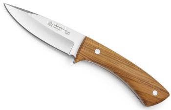 PUMA IP Arco Olive Wood Spanish Made Hunting Knife with Leather Sheath