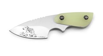 Puma IP Wild Boar Piglet Acryl Fluorescent Spanish Made Neck Knife