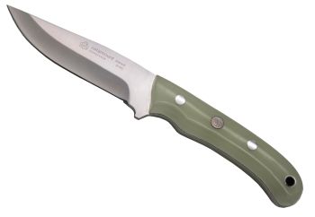 PUMA IP Catamount Fluorescent Spanish Made Hunting Knife with Leather Sheath