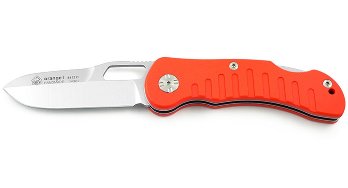 Puma IP Hunting Folder Orange I Spanish Made Folding Hunting Knife