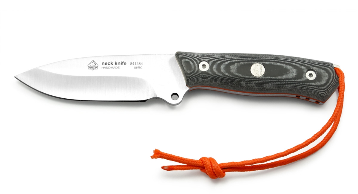 Puma IP Neck Knife Micarta with Kydex Sheath