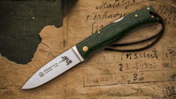 PUMA IP Spanish Made Rifleman Jute Micarta Pocket Hunting Knife