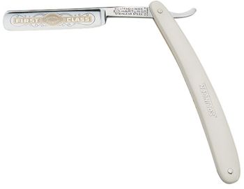 Puma German Made Straight Edge Razor with Gold Etching