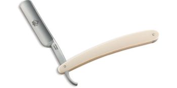Puma German Made Synthetic White Straight Edge Razor