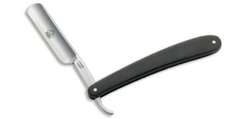Puma German Straight Edge Shaving Razor Ebony Wood Handle