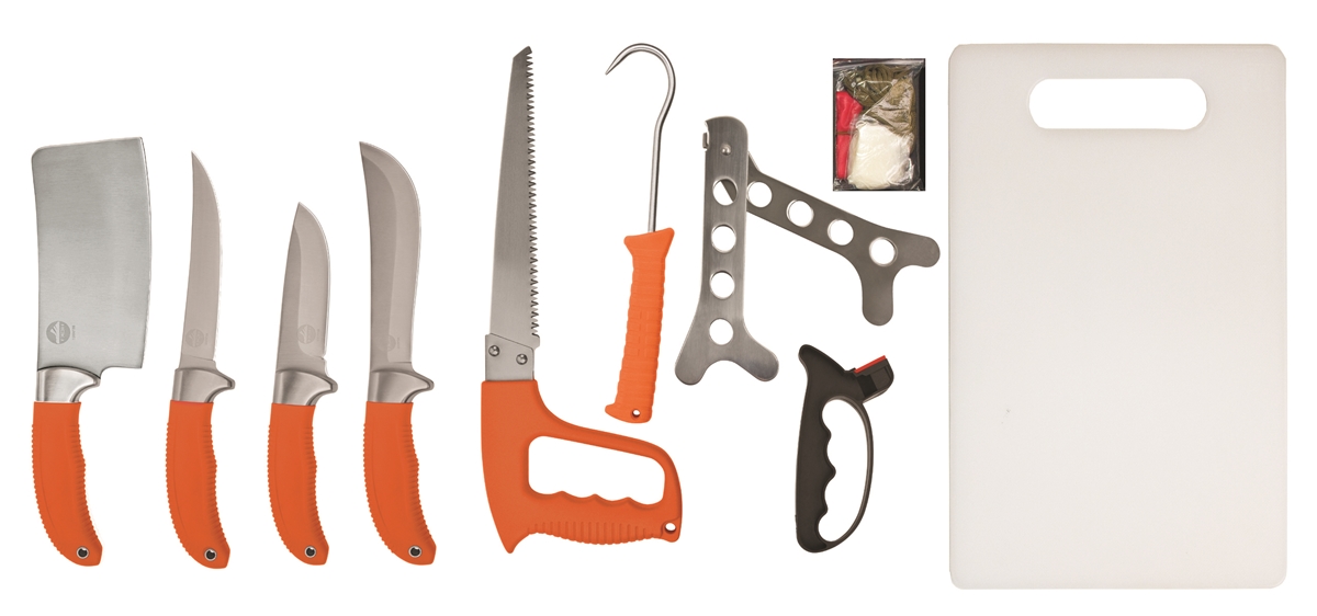 High Country Knife & Tool 9 Piece Game Processing Kit