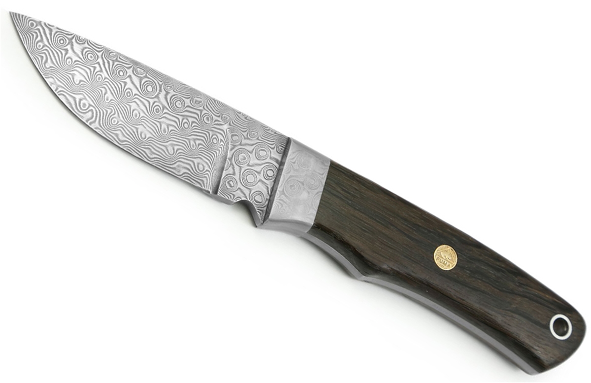 Puma Knife of the Year 2022 Bog Oak SuperClean Damascus Limited to 50 Pieces