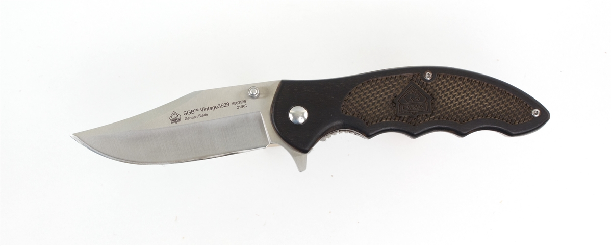 PUMA SGB Vintage3529 BC Black Folding Knife