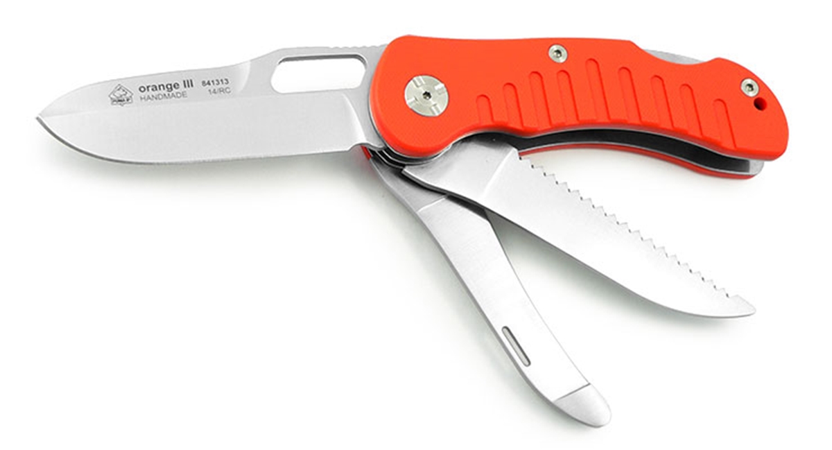 Puma IP Hunting Folder Orange III Spanish Made Folding Hunting Knife