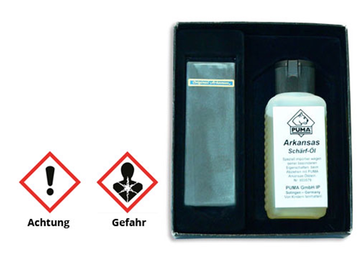 Add Puma German Sharpening Set / Arkansas Oil and Stone to Your Order